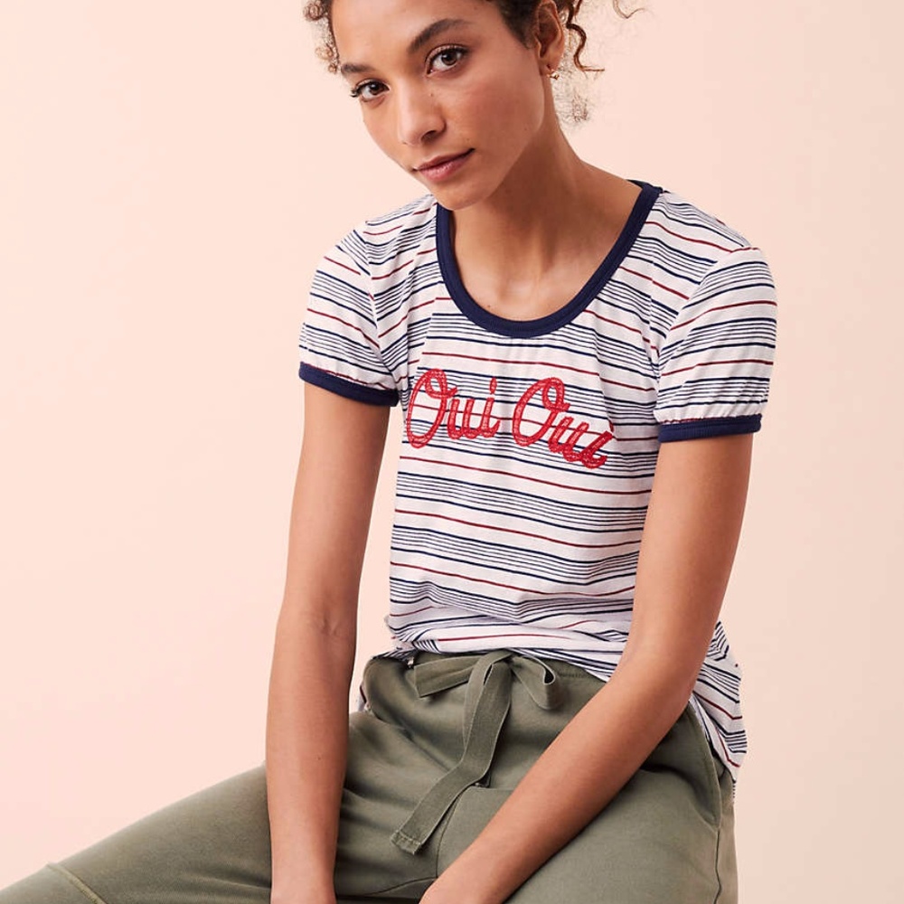 Sundry - Oui Oui Girl Tee - Size 2